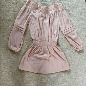 Ramy Brook Off-Shoulder Pink dress